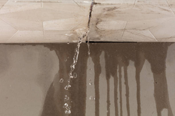 Professional Flood Damage Cleanup technician working in Anahuac, TX